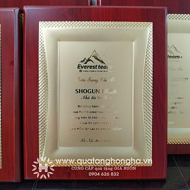 01 Bằng khen - bảng vinh danh