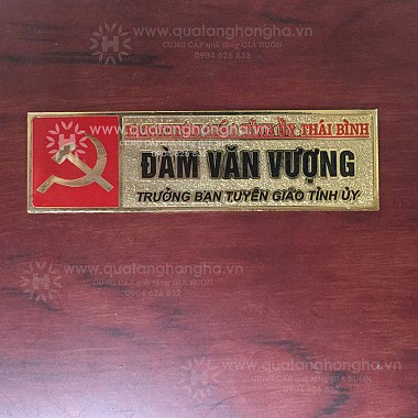 biển tên Tỉnh ủy thái bình