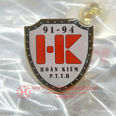 Huy hiệu Trường PTTH Hoàn Kiếm 9194 PTTH HÀ NỘI