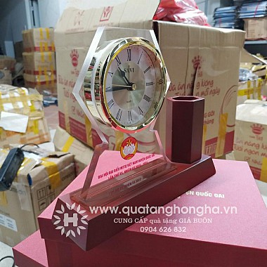 Đồng hồ để bàn savi - Quà tặng Đại hội HĐND